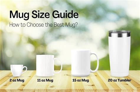 Mug Sizes How To Choose The Best Mug That Suits You Most