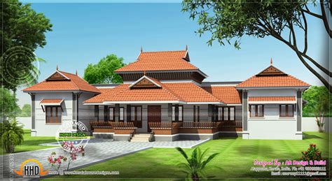 Kerala Style Ettukettu House Home Kerala Plans