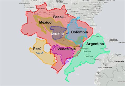 Pero no todas son diferencias entre argentina y brasil. ¿Qué tan grande es México comparado con otros países ...