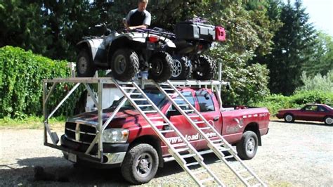 Load It Over The Cab Atv Loading System Youtube