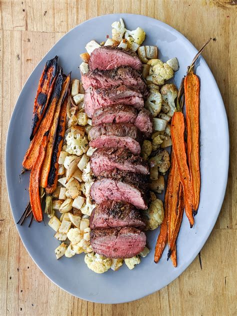 Beef Tenderloin And Roasted Root Vegetables Dining With Skyler