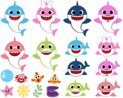 Baby Shark Clip Art Clip Art Library