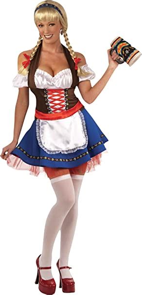 Ladies Oktoberfest Fraulein Sexy Costume German Bavarian Festival Fancy