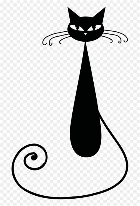 Cat Clipart Black Cat Art Black Cats Cat Colors Black Cat Silhouette Hd Png Download