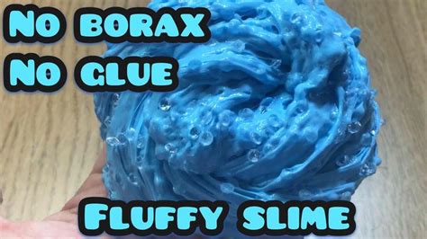 Must Try Real Diy Fluffy Slime Without Glue No Borax No