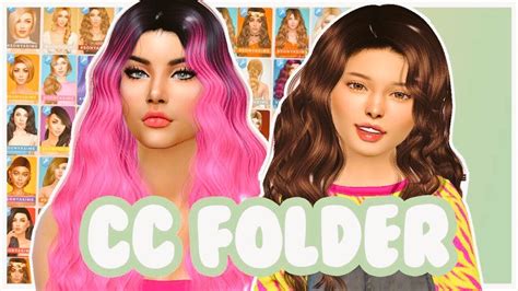 Femalekids Hair Cc Folder Sonyasims Folder 🌼 Sims 4 Femalechild