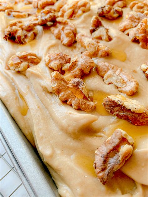 Gluten Free Banana Cake Recipe With Maple Walnut Frosting Not