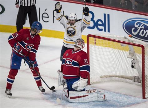Sabres End Record 14 Game Losing Streak With Win Over Habs The Globe And Mail