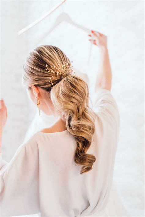 Ponytail Hairstyles For Your Wedding 20 Ideas ️ My Sweet Engagement