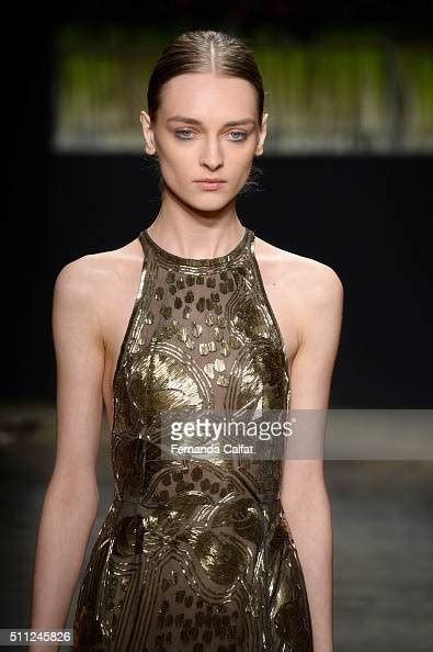 a model walks at j mendel runway fall 2016 at new york fashion week news photo getty images