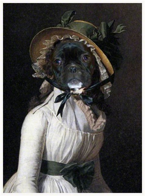 French Bulldog Portrait Empire By Daniel Trammer Original