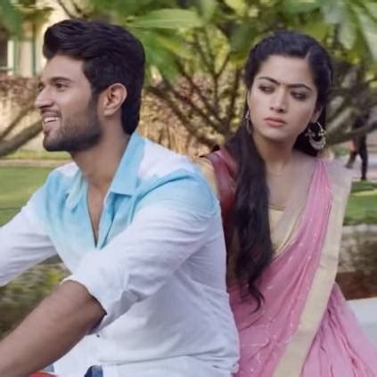 I'm quite confident about film's success. Vijay Deverakonda's dedicates a meme to Rashmika Mandanna ...