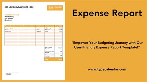 Free Printable Expense Report Templates Excel Word PDF Small Business