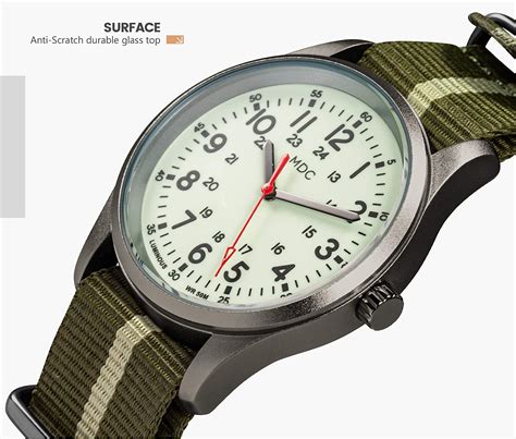 infantry glow in the dark military watches for men tactical analogue mens wrist watch waterproof