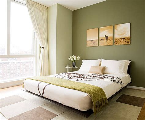 Olive Green Bedroom Color Scheme