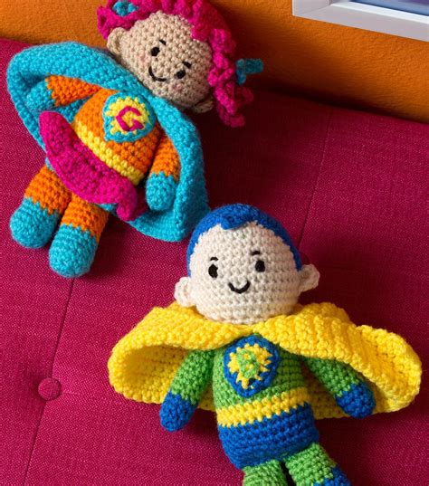 How To Crochet Boy And Girl Super Heroes Joann