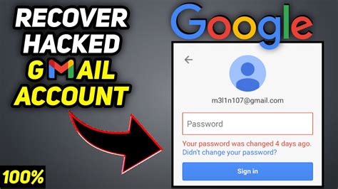Recover A Hacked Gmail Account