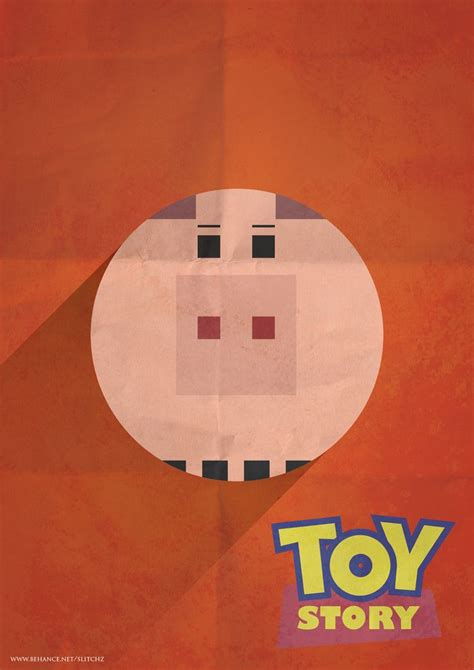 Toy Story Minimalist Poster Designs On Behance Disney Movie Posters