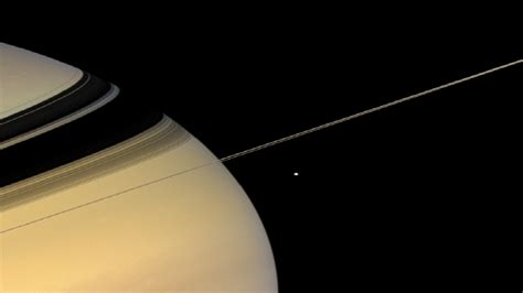 Nasa Takes Moon Gazing To Next Level Shares Stunning Images Of Saturn S Moon See Here