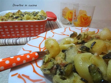 Pasta Al Forno Con Zucchine E Pancetta Divertirsi In Cucina