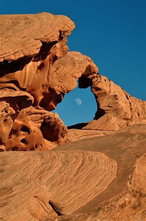 Moon Through Arch Rock By Rich Greene Via 500px Valley