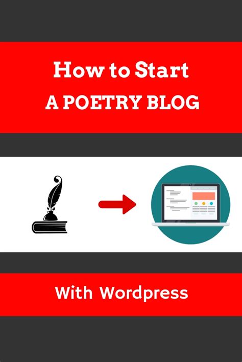 How To Start A Poetry Blog Or Website In 2019 With Wordpress