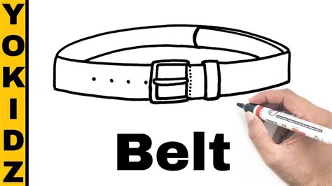 How To Draw A Belt Belt Drawing Easy Yokidz Drawing Yokidz