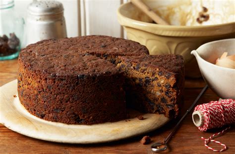 Beat in the eggs and buttermilk, then sift over the flour, baking powder and mixed spice and fold in. Gluten-free Christmas cake recipe - goodtoknow