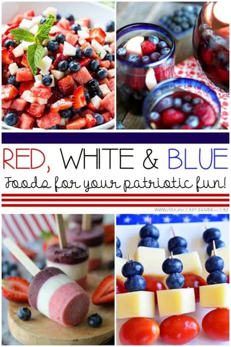 Red White And Blue Foods Ideas For Your Gathering Blue Food Fourth