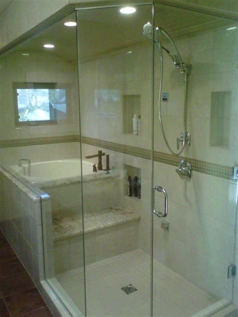 These include garden tubs, which may be found in a sunroom with a garden view; Tub Shower Combo Design, Pictures, Remodel, Decor and ...