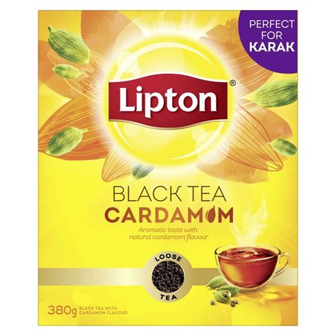 Lipton Flavoured Black Loose Tea Cardamom 380g Online At Best Price