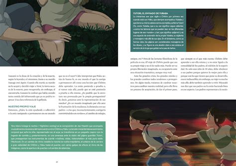 Generación Ghibli Páginas Interiores Del Libro El Viaje De Chihiro Nada De Lo Que Sucede Se