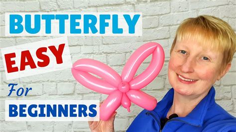 Easy Balloon Butterfly For Beginners Tutorial 🦋