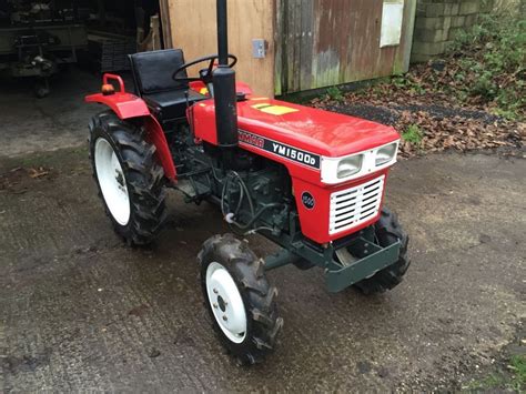 Yanmar Ym1500d 4wd Compact Diesel Tractor Only Done 18hrs In