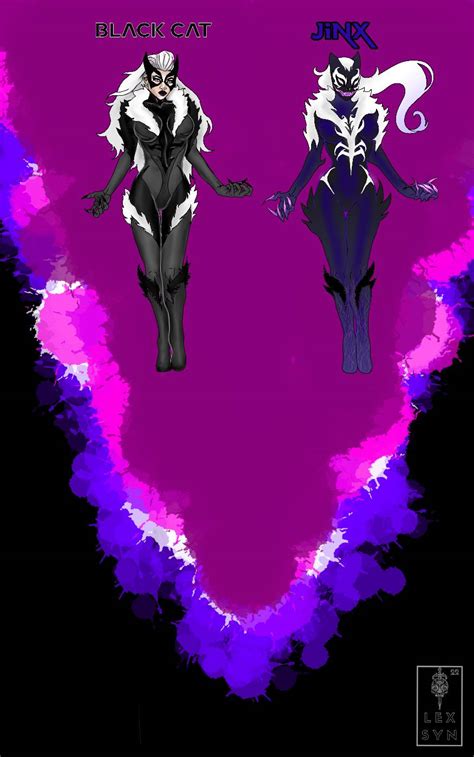 Black Cat Symbiote Jinx By Lexsyn On Deviantart