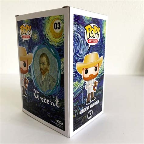 Vincent Van Gogh Funko Pop Artists Vinyl Figure Happy Clam Ts