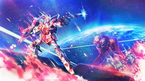 Mobile Suit Gundam Unicorn Mech Mobile Suit Gundam Gundam Hd Wallpaper