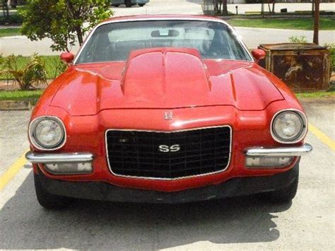 Find Used 1971 Chevrolet Camaro Ss 454 5 Speed Split Bumper In