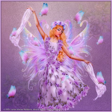 Eddas Träumereien Butterfly Fairy