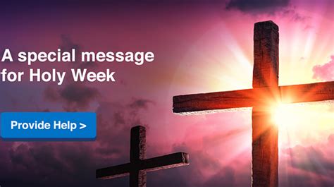 Holy Week Blessings From Catholic Charities Catholic Charities Of New