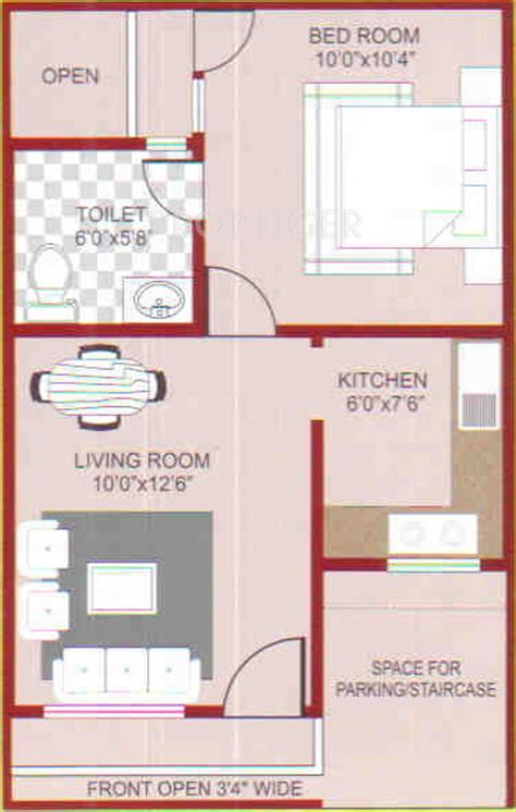 All house plans on houseplans.com are designed to conform to the building codes from when and where the original house was designed. 400 sq ft 1 BHK Floor Plan Image - Nikhil Magnolia Green Available @Rs 2,250 per sqft for sale ...