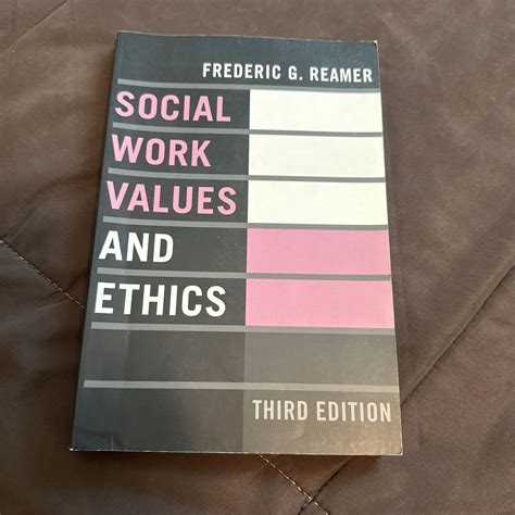 Social Work Values And Ethics By Frederic G Reamer Paperback Pangobooks