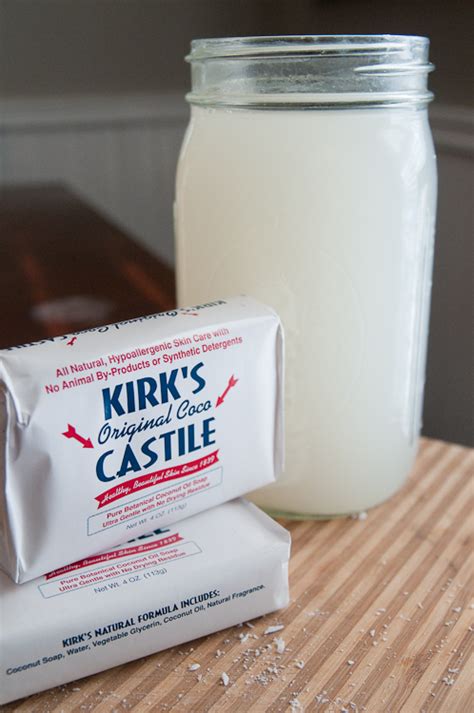 I haven't used a bar in forever. DIY :: Turn Solid Castile Bar Soap Into Liquid Castile Soap