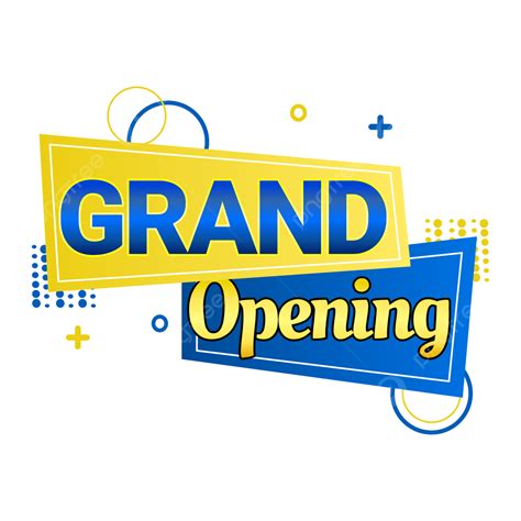 Grand Opening Opening Grand Opening Banner Open Png And Vector With