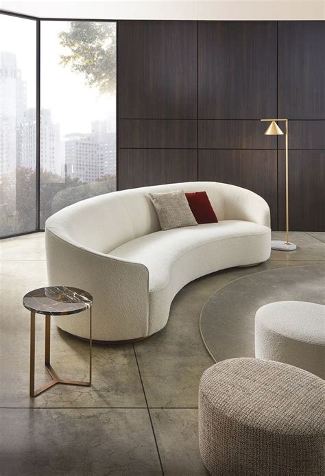 Moon Curved Sofa By Marelli Curved Sofa Living Room Luxury Couch