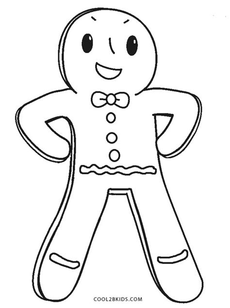Decorate blank gingerbread man coloring pages. Free Printable Gingerbread Man Coloring Pages For Kids