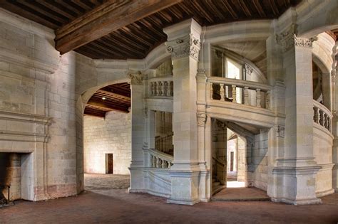 Chateau De Chambord Staircase