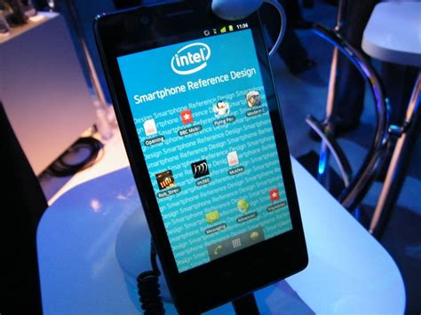 Intel Announces First Atom Smartphone Lenovo K800 Techradar