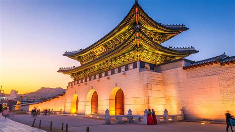 Gyeongbokgung Known As Gyeongbokgung Palace Or Gyeongbok Palace Built