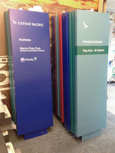 Cathay Pacific Signage Rollout Camberley Signs